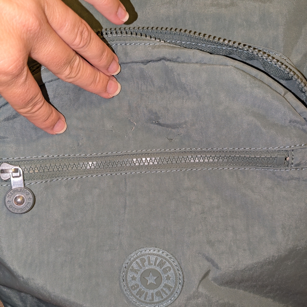 Kipling Olive Backpack - Picture 9 of 12